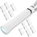10 Pack Tennis Racket Grip Tape, Anti-Slip Tennis Overgrip, Precut Sweat-Absorbing Tennis Grip for Badminton, Pickleball, Tennis